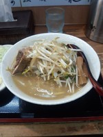 「味噌らーめん（ヤサイチョイマシ・ニンニクマシ）」@味噌麺処 花道庵の写真