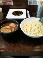 「濃厚つけ麺　全部のせ　大盛り」@つけめん あびすけ 元住吉店の写真