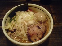 「味噌+地鶏の味玉」@みそや林檎堂BASICの写真