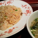 特製五目チャーハン(スープ付)￥１３００