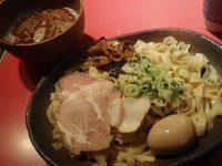 「お魚つけめん　２玉　味玉子」@ラーメン ヨシベー 錦糸町店の写真