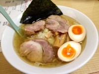 「こはく味玉チャーシュー／\960」@麺屋はる分店 つながり食堂の写真