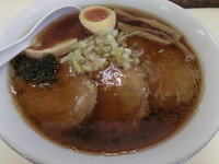 「特製中華そば大盛り（900円）＋辛味ご飯（250円）」@中華そば ふくみみの写真