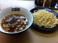 「肉入りつけそば」@中野大勝軒の写真