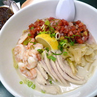 「BUKKAKE SALSA NOODLE　$9.50」@えぞ菊 ワイキキ店の写真