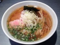 「煮干蕎麦醤油(中太麺)」@喜乃壺の写真