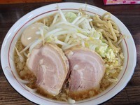 「ラーメン680円＋味玉100円」@ラーメン大大の写真