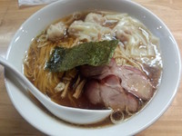 「わんたんそば大盛900円」@支那そば なかじまの写真