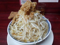 「ふじ麺野菜増ﾆﾝﾆｸ700円」@明神角ふじの写真