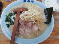 「定番(小・醤油)８００円」@ラーメン青木亭 大宮店の写真