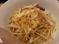 「王様のバターまぜそば(塩)」@支那そば 一本気 水戸店の写真