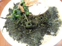 「白岩のりらーめん（中盛）」@らーめんドラゴン 赤塚店の写真