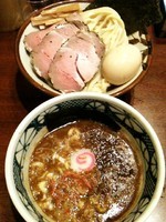 「特製海老つけ麺」@煮干中華そば 鈴蘭 新宿店の写真