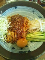 「正宗担々麺（汁なし担々麺）」@錦城 小牧店の写真