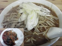 「ジャージャーメン￥600＋半スタカレー￥350」@娘娘 桶川店の写真