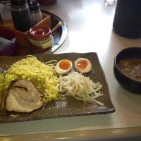「味噌付け麺」@北海道ラーメン なまら 蒲生店の写真