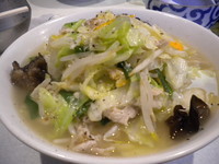 「たんめん（太麺・中盛）680円」@麺処 まるよし商店の写真