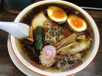 「伝＋半熟玉子（￥680＋￥105）」@ますや本店 駅前店の写真