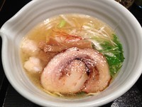 「銀笹塩ラーメン＋半鯛飯：800＋150円」@麺処 銀笹の写真