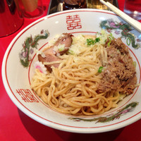 「黒豚旨味そば」@カドヤ食堂 本店の写真