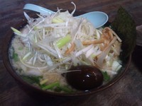「ネギラーメン」@屋台ラーメンとんこつ貴生の写真