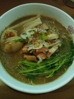 「濃いめ焼き干し（塩・味玉トッピング）」@らぁめん 翠蓮の写真