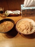 「特製つけ麺並」@馳走麺 狸穴の写真