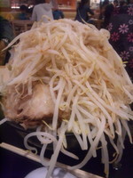 「味噌ラーメン（ヤサイW、ニンニク、アブラ）＋味玉２個」@ジャンクガレッジ イオン北戸田店の写真