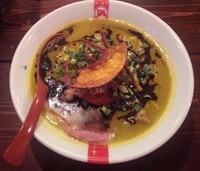 「【限定】 ハロウィンスペシャルラーメン：900円」@ラーメン凪 豚王 渋谷店の写真