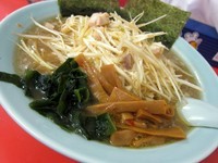 「ネギラーメン（麺硬め）６２０円」@ラーメンショップ 下大野店の写真