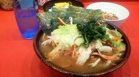「ラーメン＋トッピングいろいろ」@家系総本山 ラーメン吉村家の写真
