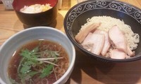 「淡麗鶏魚介つけ麺＋最強の親子丼ミニ＋麦酒」@支那そば 一本気の写真