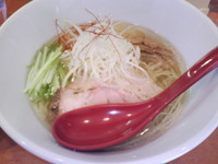 「香彩鶏だし塩らーめん　750円」@麺屋 翔 西新宿本店の写真