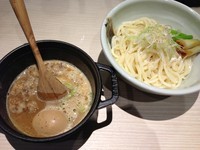 「味玉もつつけめん ⒈5玉 (880円)」@鷄魚介 ほそ道の写真