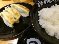 「餃子セット\260」@らあめん花月嵐 浅草雷門店の写真