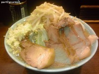 「ぶた入りラーメン　全マシ (800円)」@ラーメン二郎 池袋東口店の写真