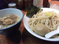 「濃厚極太つけめん味玉のせ」@麺処 井の庄 立川店の写真
