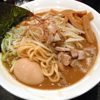 「【限定】味噌ラーメン￥８５０＋クーポン煮玉子」@大勝軒 まるいち 新宿店の写真