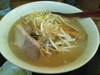 「味噌ラーメン750円（ニンニク）」@味噌麺処 花道庵の写真