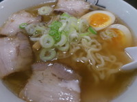 「喜多方ラーメン＋味玉（￥５８０＋クーポン）」@喜多方ラーメン 小法師 本八幡店の写真