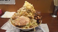 「ラーメン（大盛り）」@メガガンジャの写真