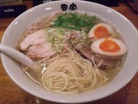 「【限定】あごそば￥800・味玉￥100」@中華そば田家 ふくふくの写真