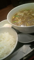「カレーうどん小盛セット750円」@カレーハウスCoCo壱番屋 御徒町昭和通り店の写真