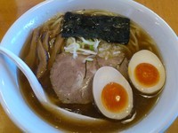 「【限定】焼干そば＋味玉　830＋100＝930円」@中華そば 田家 本店の写真