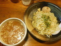 「カニＱ＋半熟味付け玉子」@鶏の穴の写真