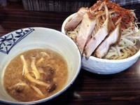 「【日替】野菜満菜まぜつけ＋大＋麺変更、800＋100＋30円」@麺処 井の庄の写真