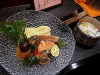 「限定　香る盛り森つけ麺　1000円」@烈志笑魚油 麺香房 三くの写真