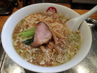 「中華そば（中）７５０円」@中華そば まるきの写真