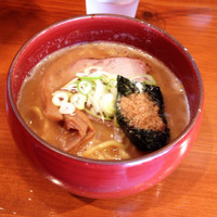 「濃厚らーめん 水餃子」@麺道 ともよし 東三国店の写真