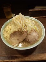 「ラーメン（ヤサイ・ニンニク・カラメ）」@ラーメン二郎 池袋東口店の写真